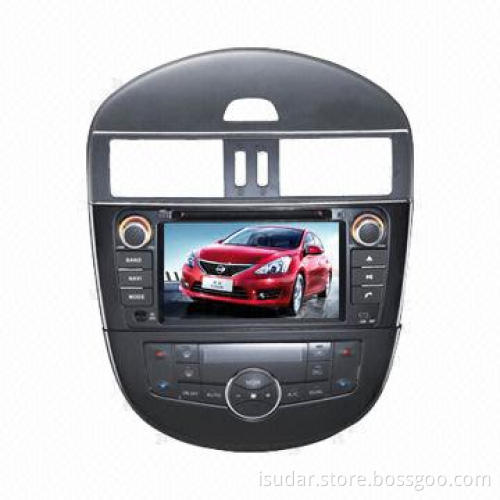 7-inch 2-DIN + Android 4.0 Car DVD Player with GPS for Nissan Tiida/Versa (North America) 2011-2012